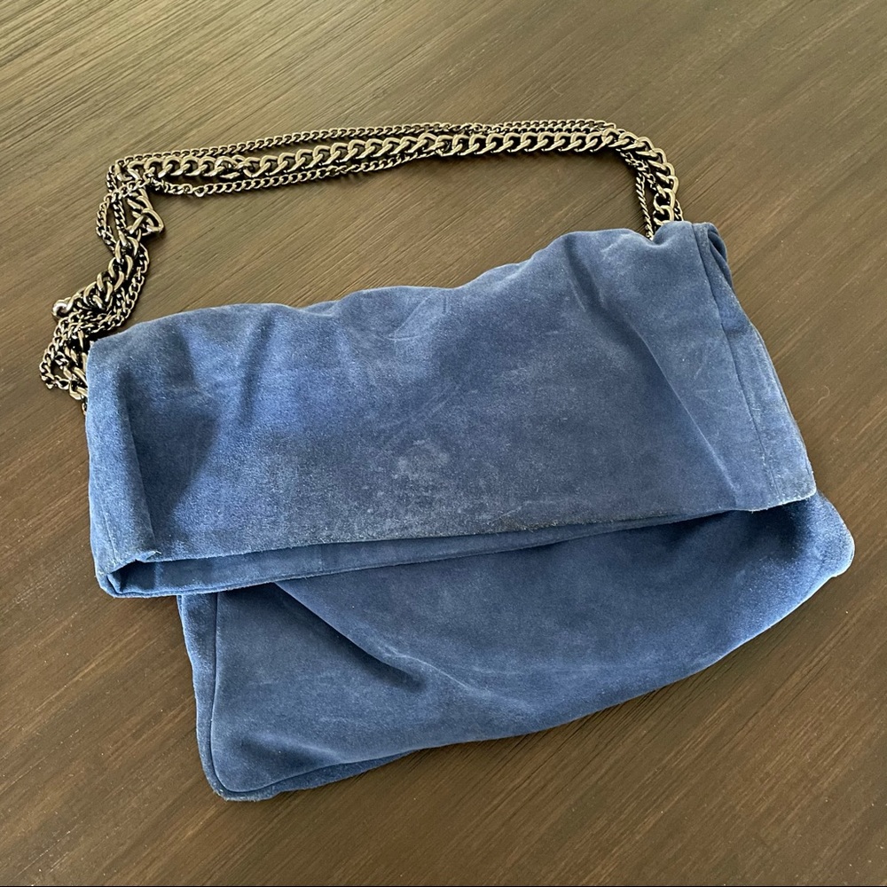 Zara Suede Shoulder Bag